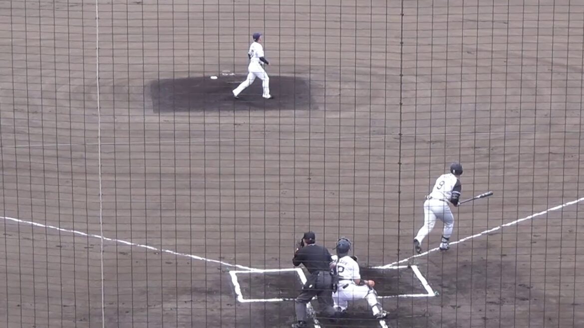 2017/10/20@南郷 タイガース・髙山俊選手先頭打者初球ホームラン