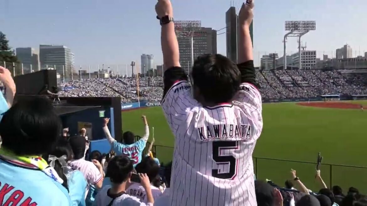 -2024.03.31-【NPB】５回裏 メヒア 塩見泰隆にソロ被弾で再び3点差 中日ドラゴンズ（vs東京ヤクルト）