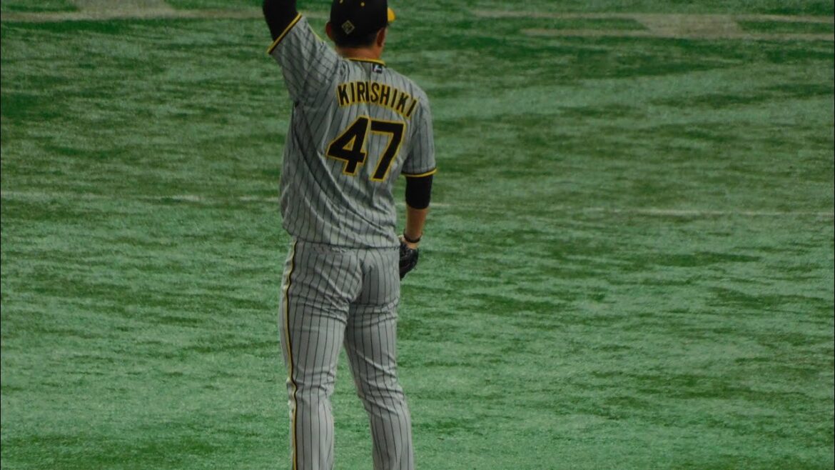 7回の男 3年目の ルーキー桐敷 見事三者凡退に抑える