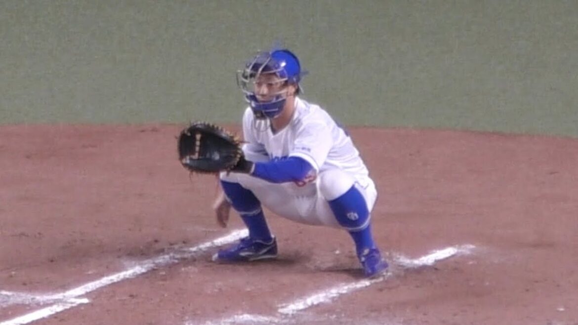 加藤匠馬（三重高－青山学院大－中日－ロッテ）キャッチング【2023年4月11日中日 vs 広島】