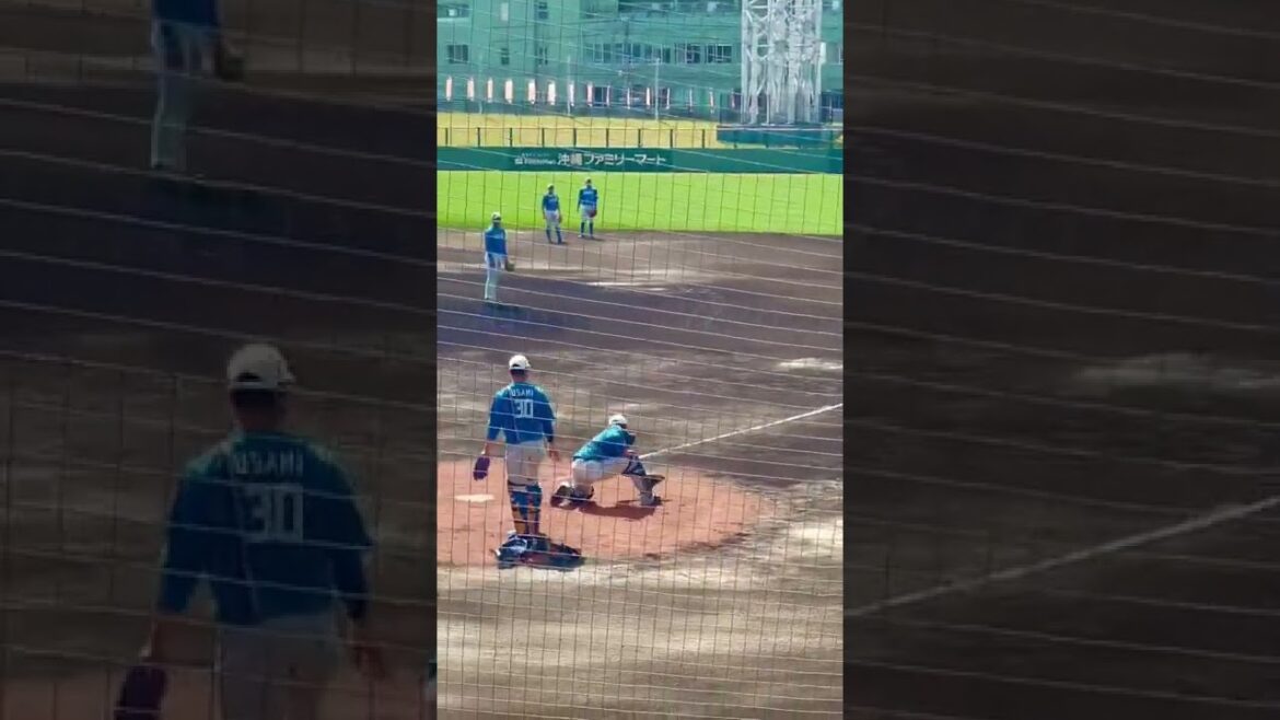 ビックボス仕込みのレーザービーム！万波 松本剛