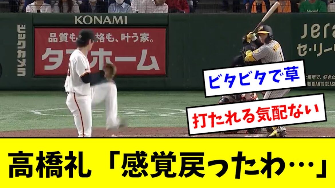 【無双】高橋礼さん、完全復活を遂げるwwwwwww