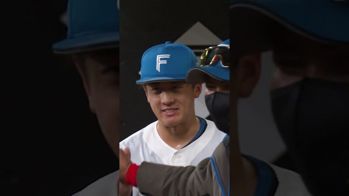 【北山亘基10Kを奪う好投！万波中正1号HR！記念すべきエスコンフィールド第100号本塁打】VS.東北楽天ゴールデンイーグルス 4月3日#shorts