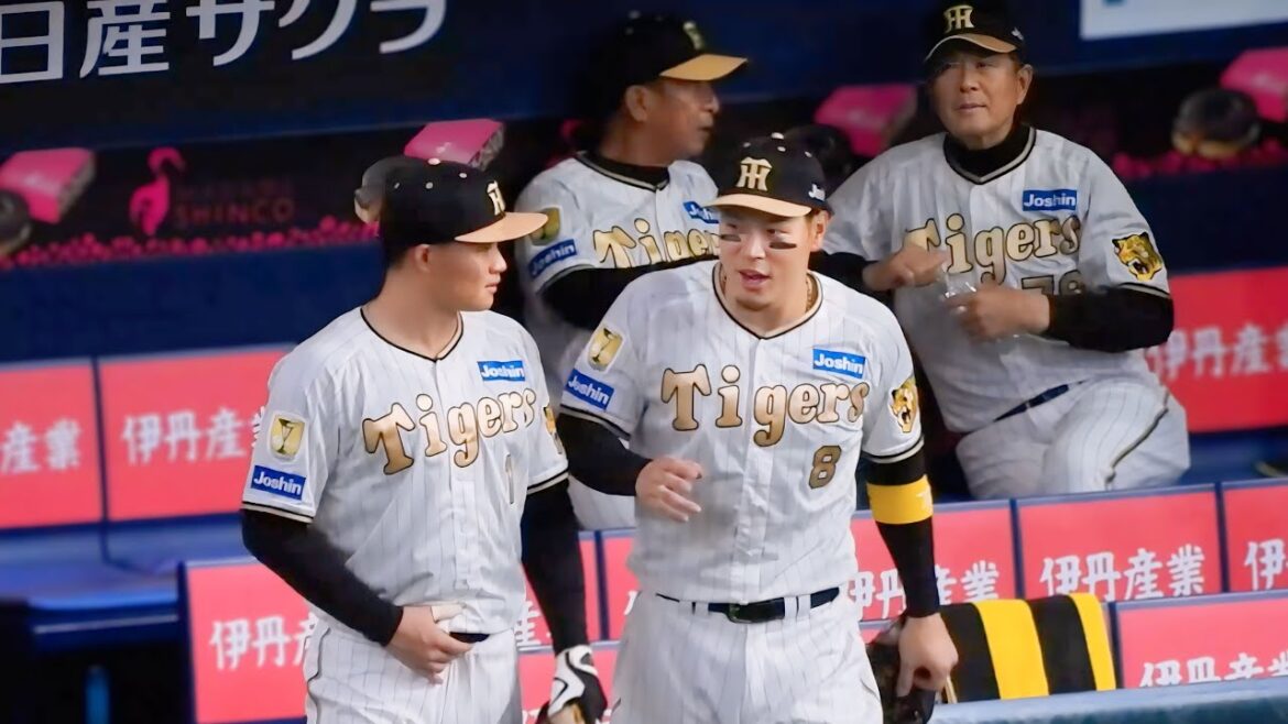 【サトテルに笑顔】暗闇の中から希望の光が！最終打席で今季初タイムリーを打った佐藤輝明に明るい表情が蘇る2024.4.3