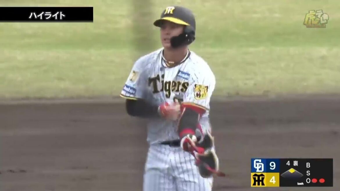 Hanshin-Tigers: 【ハイライト】4/4(木) 神6-14中(鳴尾浜)| 4番野口が4打数3安打2打点!山田も2試合連続のマルチ安打! 【ハイライト】4/4(木) 神6-14中(鳴尾浜)| 4番野口が4打数3安打2打点!山田も2試合連続のマルチ安打!