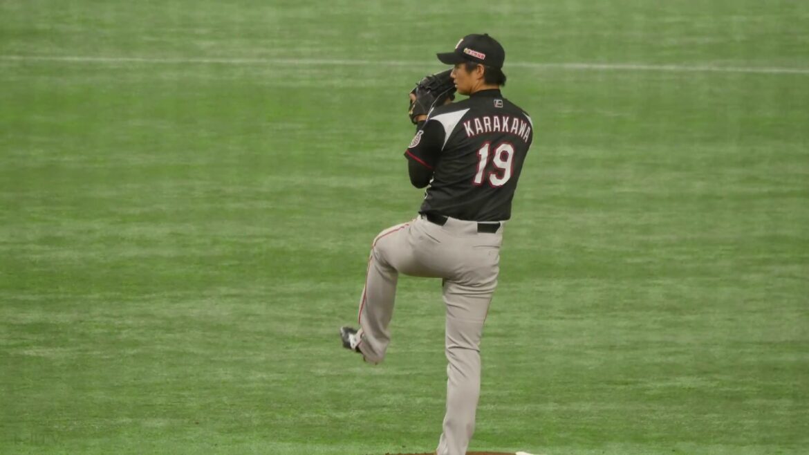 千葉ロッテマリーンズ 唐川侑己 投球フォーム