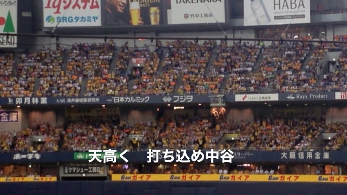 阪神タイガース・中谷将大選手応援歌　〜若虎和製大砲〜