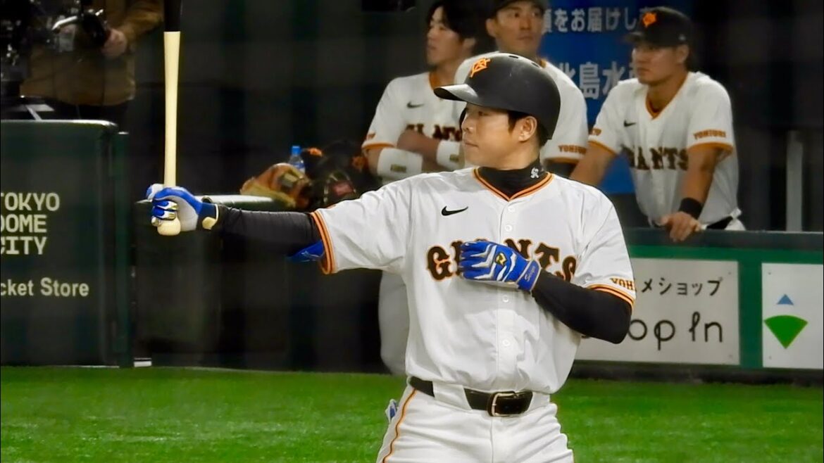 【巨人阪神】開幕第2戦、お祭り騒ぎの一挙5点差引き離し！松原2点タイムリーヒット炸裂の7回裏ハイライト　2024年3月30日　土曜日