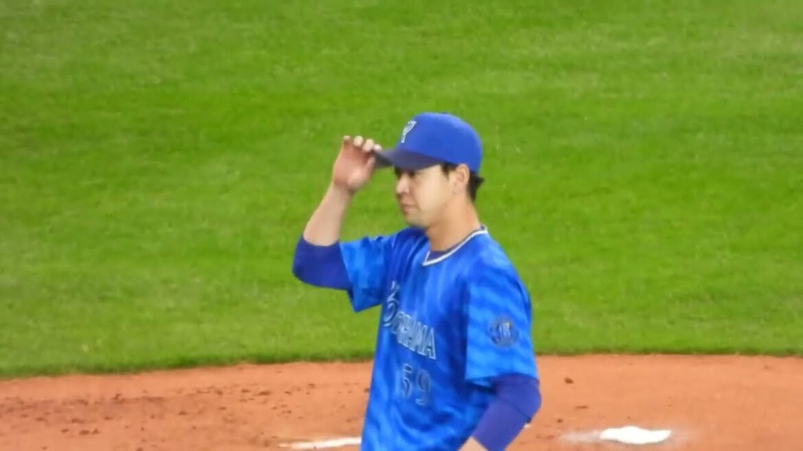 【何者なの...】これは打てん…横浜DeNA平良が日ハムマルティネスから三振を奪い取る瞬間‼︎ 2024/3/23