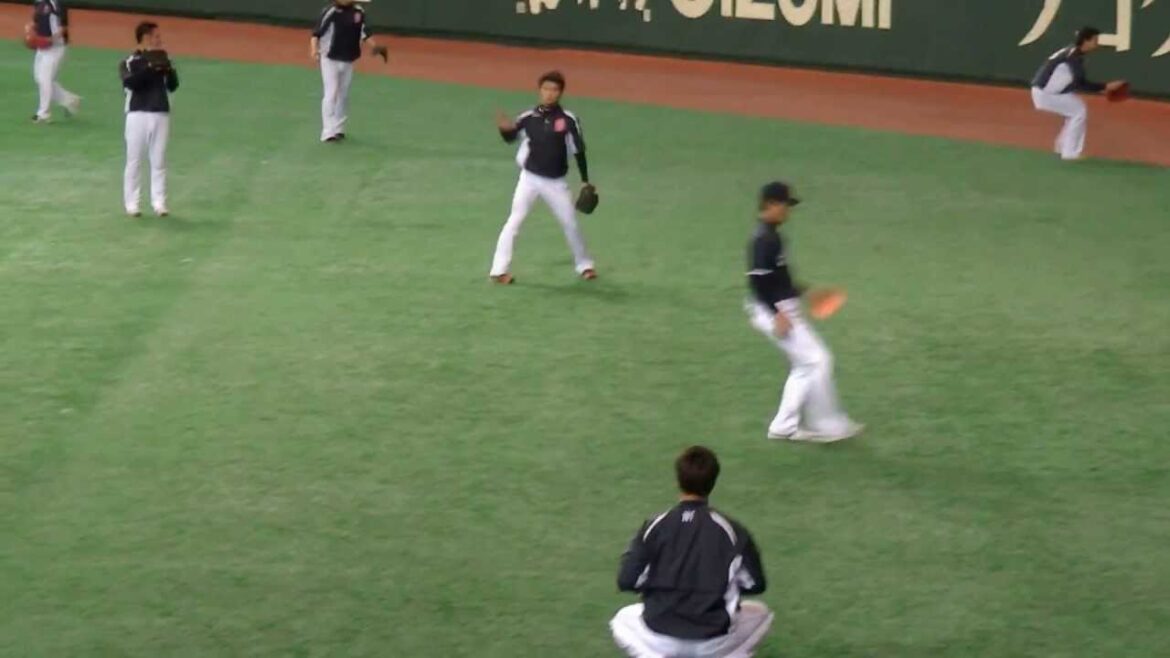 中日ドラゴンズ　中田賢一　投球練習