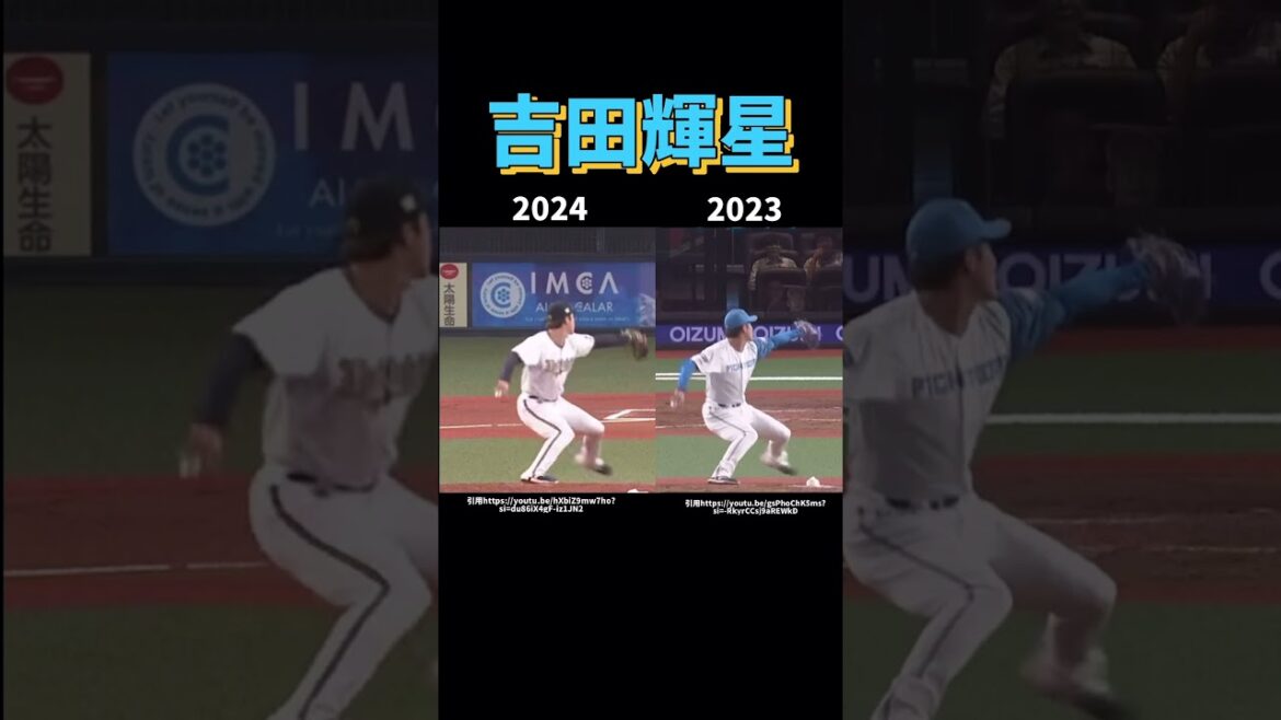 吉田輝星選手のピッチングフォーム分析#オリックスバファローズ