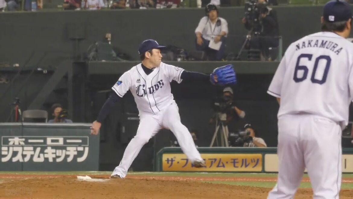 埼玉西武ライオンズ 増田達至 投球フォーム