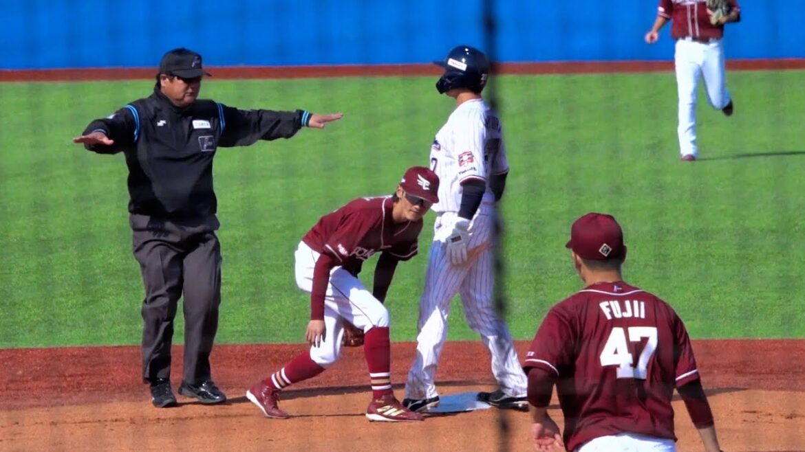 盗塁決める！中村悠平が打って走って躍動！2024/03/14 オープン戦 東京ヤクルトスワローズ