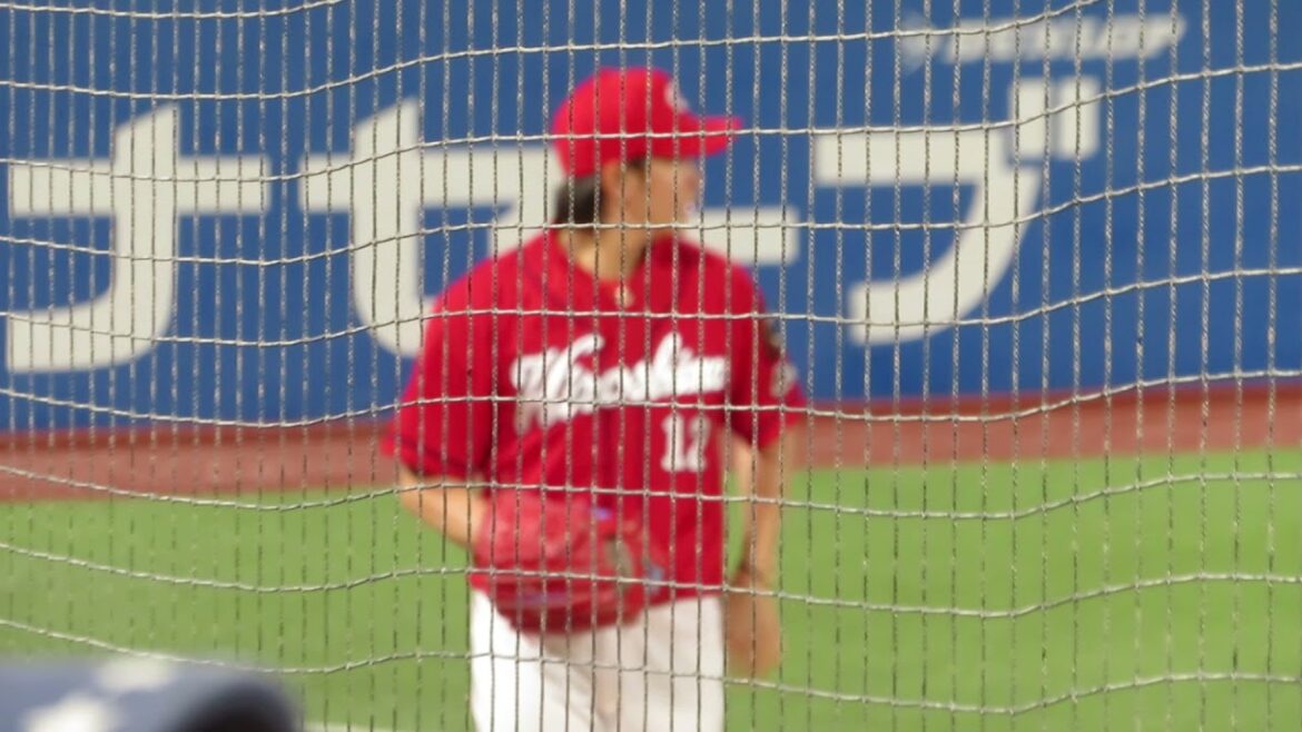 【2021.4.7 広島カープ側ブルペン準備】 #12大道温貴