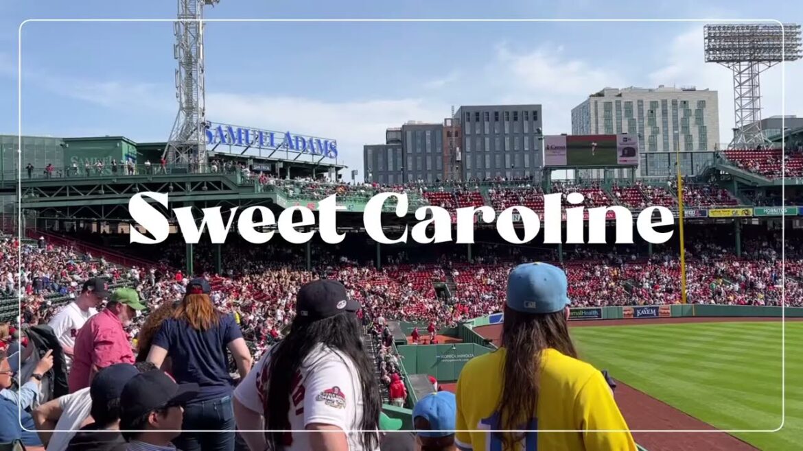 大谷翔平選手の二刀流披露の日のスイート・キャロライン大合唱 【フェンウェイパーク名物】 大谷翔平選手の二刀流披露の日のスイート・キャロライン大合唱 【フェンウェイパーク名物】