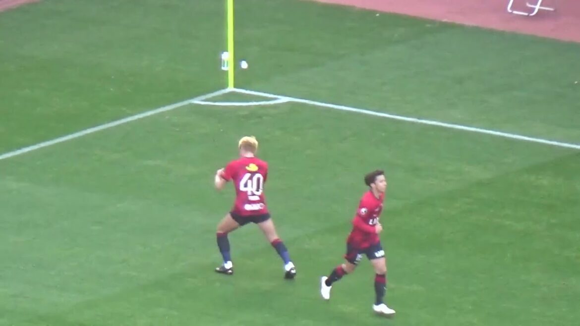 鈴木優磨のゴール 鹿島アントラーズ VS 川崎フロンターレ