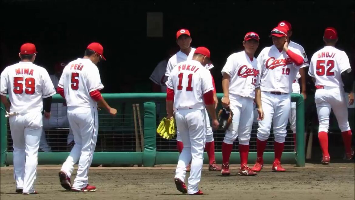 広島東洋カープ2軍　1回表　福井優也投手の投球風景20170804由宇練習場