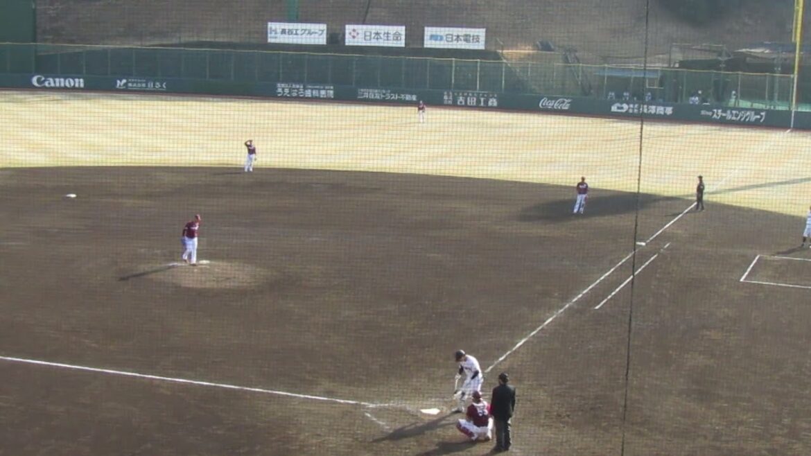 楽天 鈴木翔天〜岡田悠希セカンドゴロ 永田颯太郎の守備［ 読売ジャイアンツ対 東北楽天ゴールデンイーグルス 2024年3月16日］