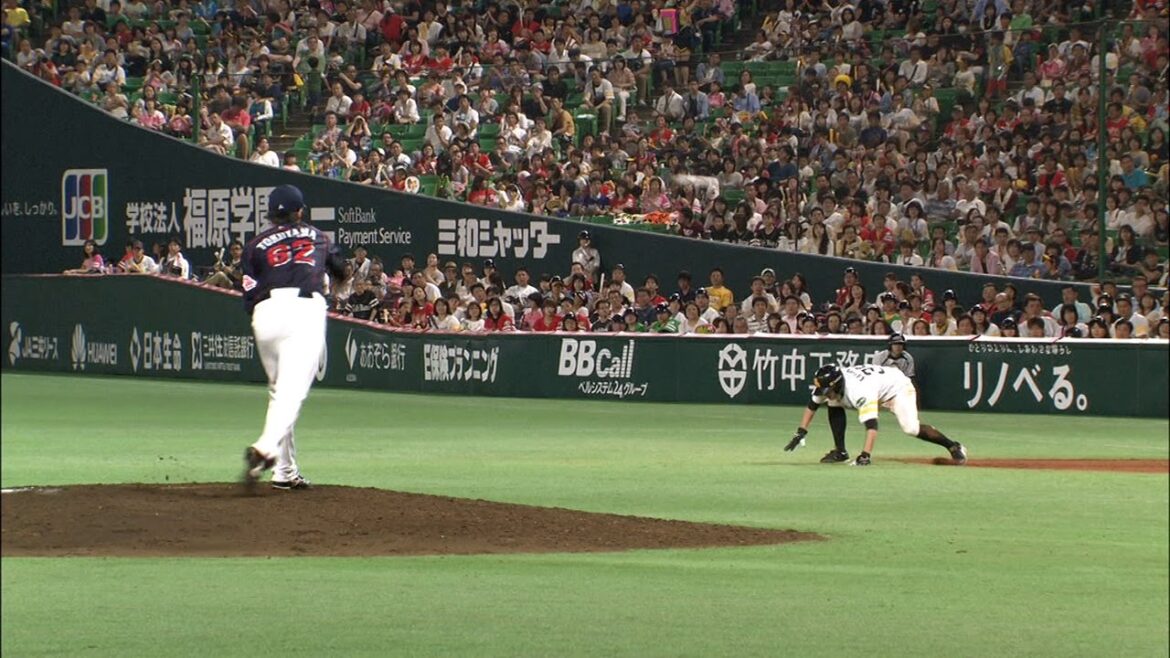 【プロ野球パ】カワシマ危機一髪！再三の牽制、狭殺プレーを何とかしのぐ 2015/05/31 H-S