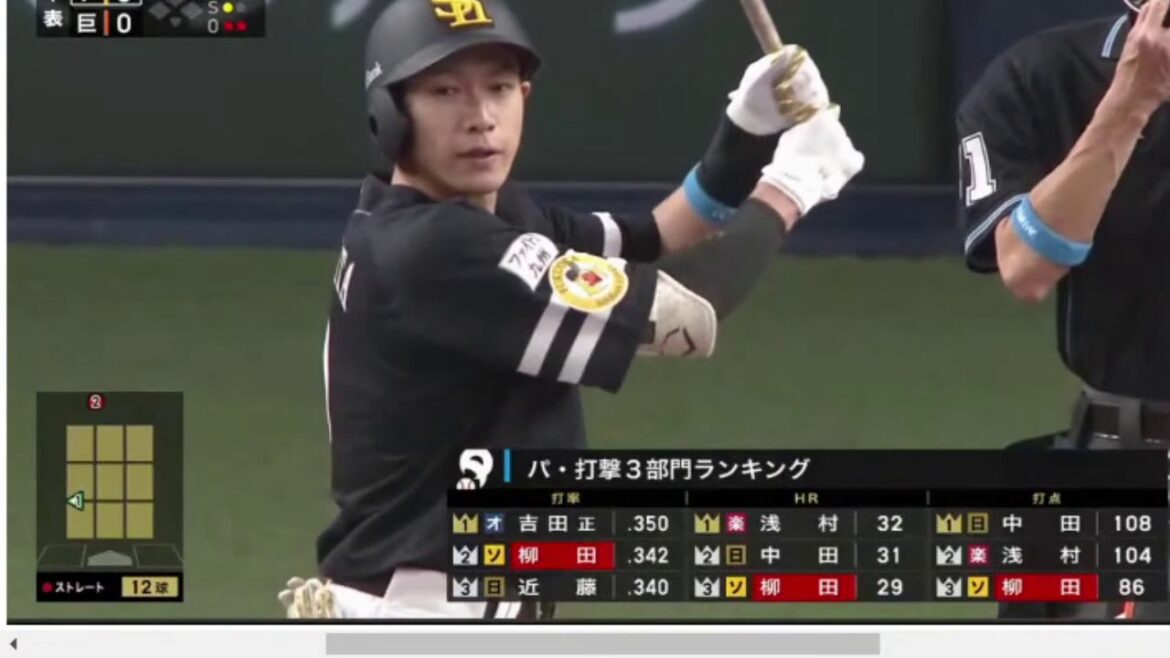 2020日本シリーズ 菅野智之 VS 柳田悠岐(1)　 読売ジャイアンツ vs 福岡ソフトバンクホークス 第1戦, 最強 VS 最強 ,素晴變化球!!