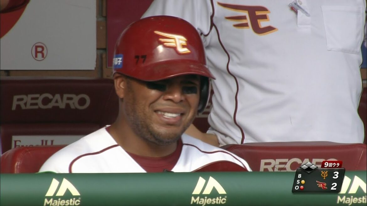 【プロ野球パ】ジョーンズの第16号ソロ！楽天が1点差に迫る 2014/06/15 E-G