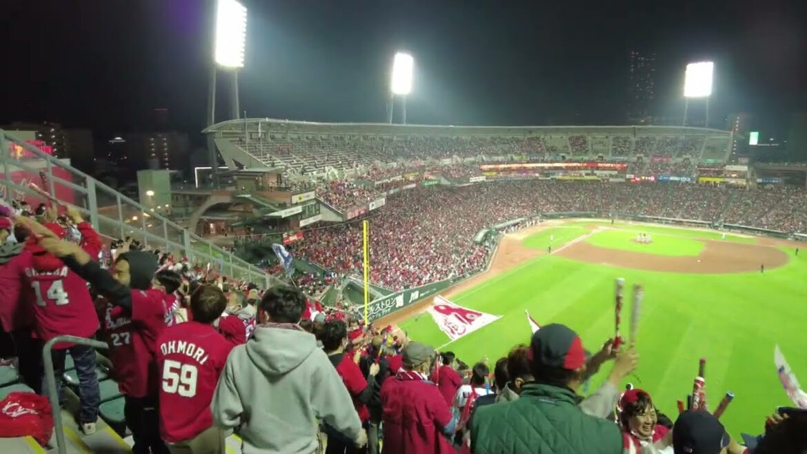 6回裏堂林代打本塁打 堂林コール・応援歌・宮島さん2023/4/7C4-2Gカープパフォーマンスシート