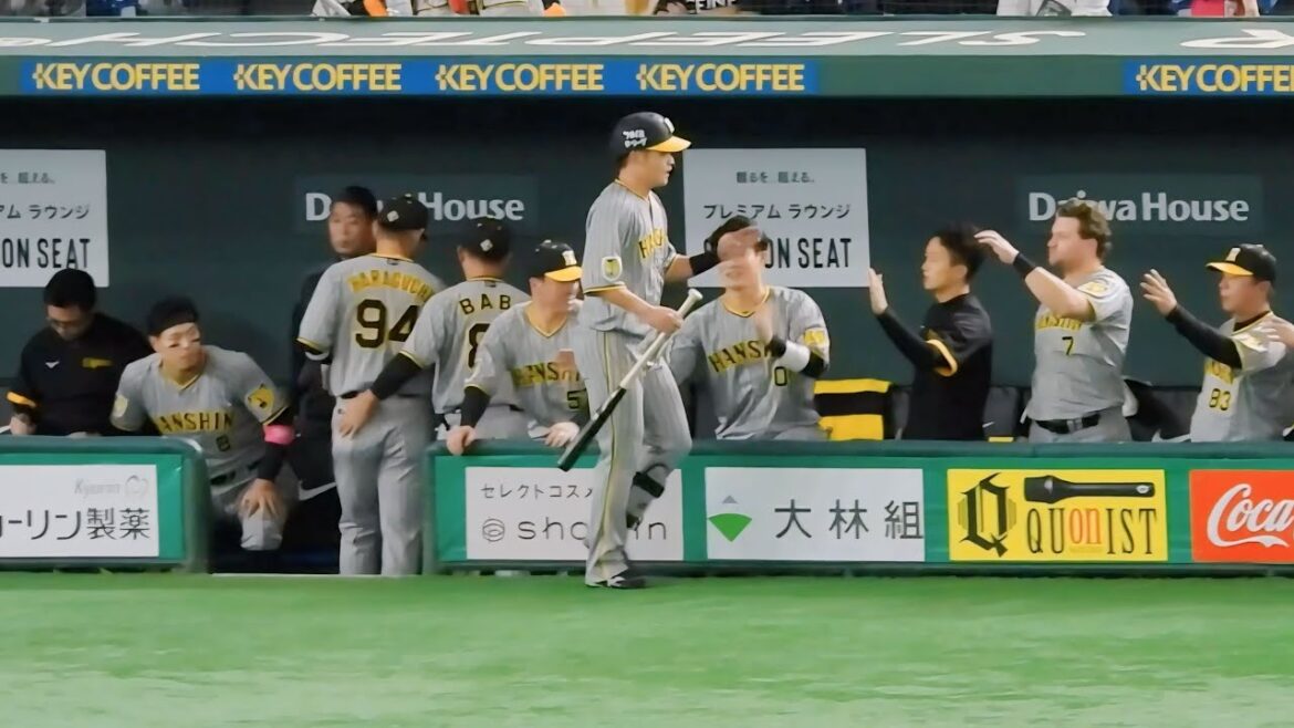 【影のヒーロー】これが守り野球！大山の好守備から流れを掴み、代打・小野寺がチームに勢いをつけるヒット！直後に森下の勝ち越しホームラン 2024.3.31