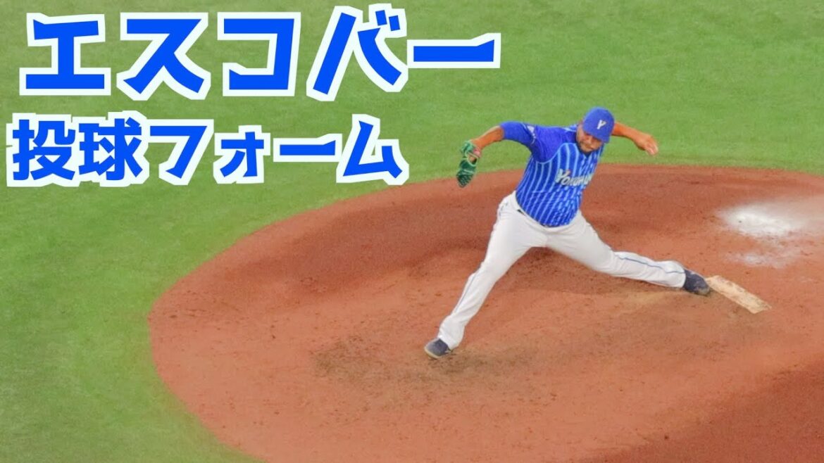 エスコバー ピッチングフォーム(スローあり)【DeNA】