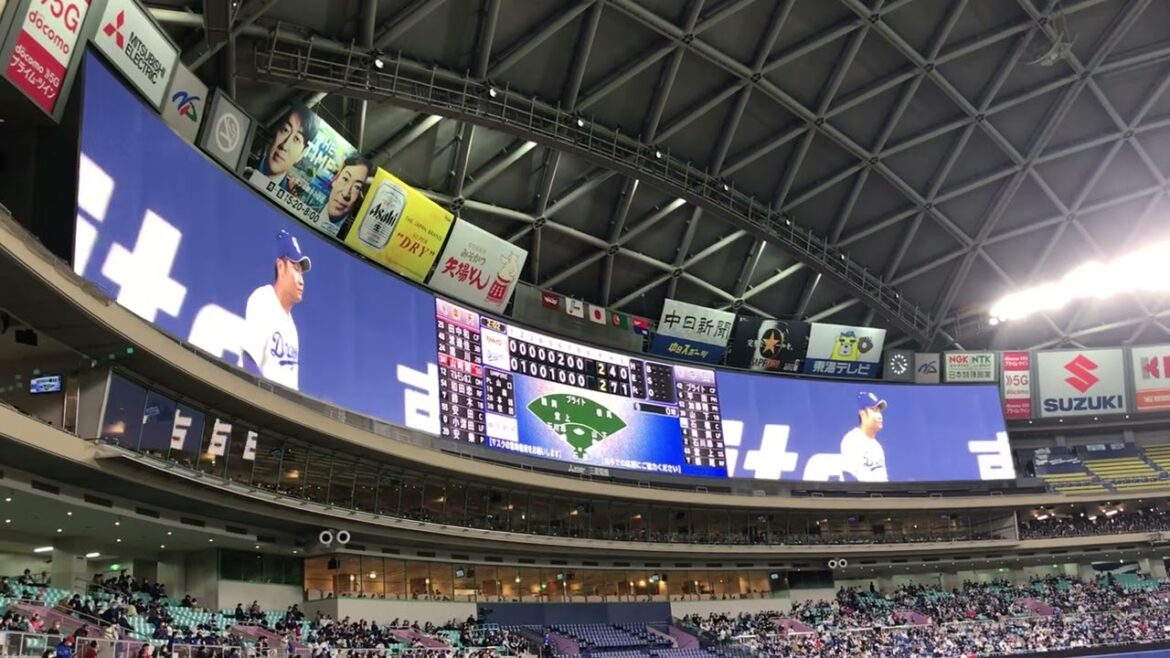 2022/3/19 中日　R.マルティネス　登場曲