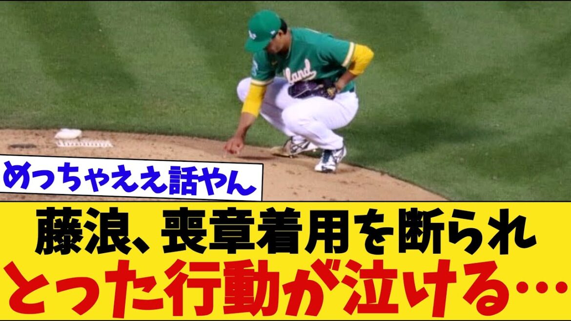 藤浪、横田さんへの手向けになればと行った行動が泣ける・・・。【プロ野球反応集】