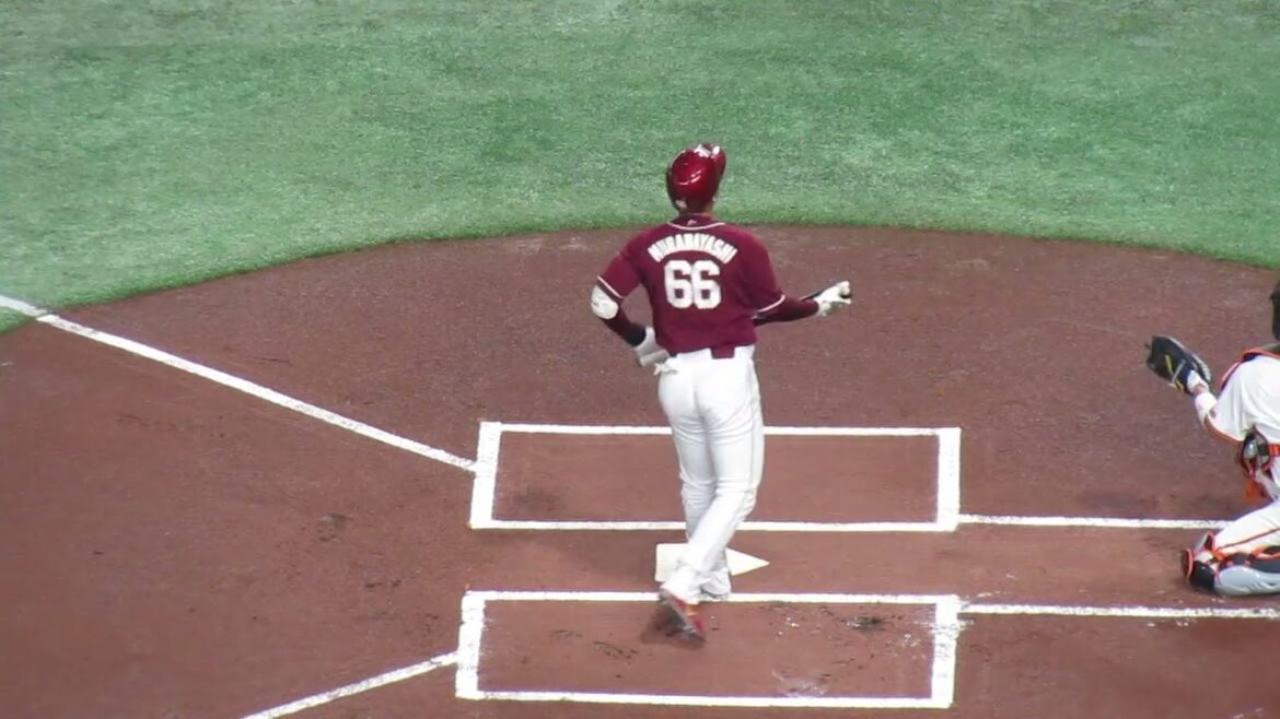 【楽天】田中和基・村林一輝バッティングフォーム＜読売ジャイアンツ対 楽天イーグルス 2024年3月23日＞