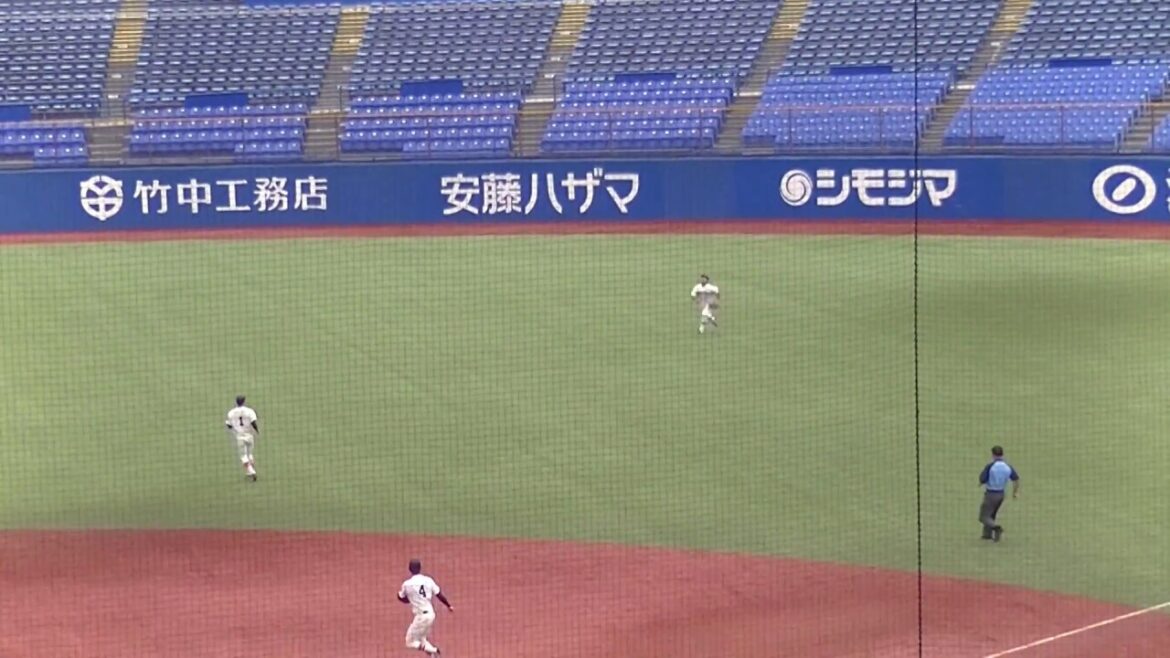 津森宥紀 6回表2死1,2塁で周東貴人を右飛に打ち取る20180614