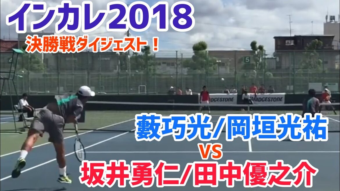 #名勝負ダイジェスト【インカレ2018】坂井勇仁/田中優之介(早大) vs 藪巧光/岡垣光祐(法大) 決勝戦ハイライト
