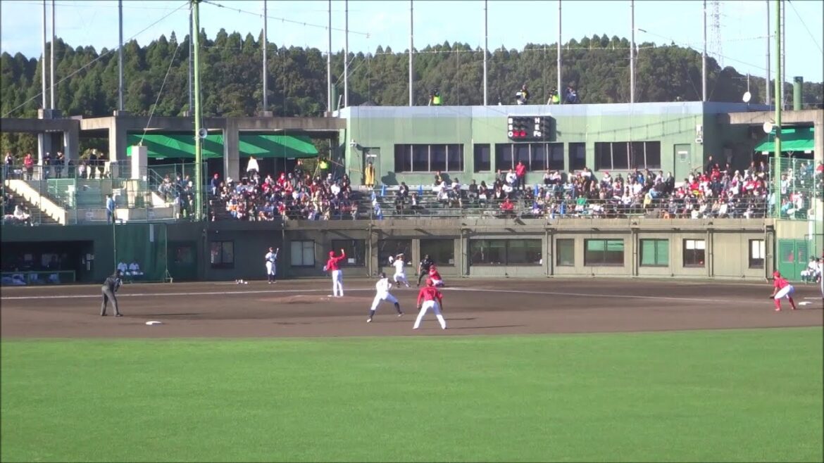 小林樹斗 vs 坂倉将吾、初球を打ってタイムリー！　～侍ジャパン宮崎秋季キャンプ2023 練習試合（vs 広島東洋カープ）～