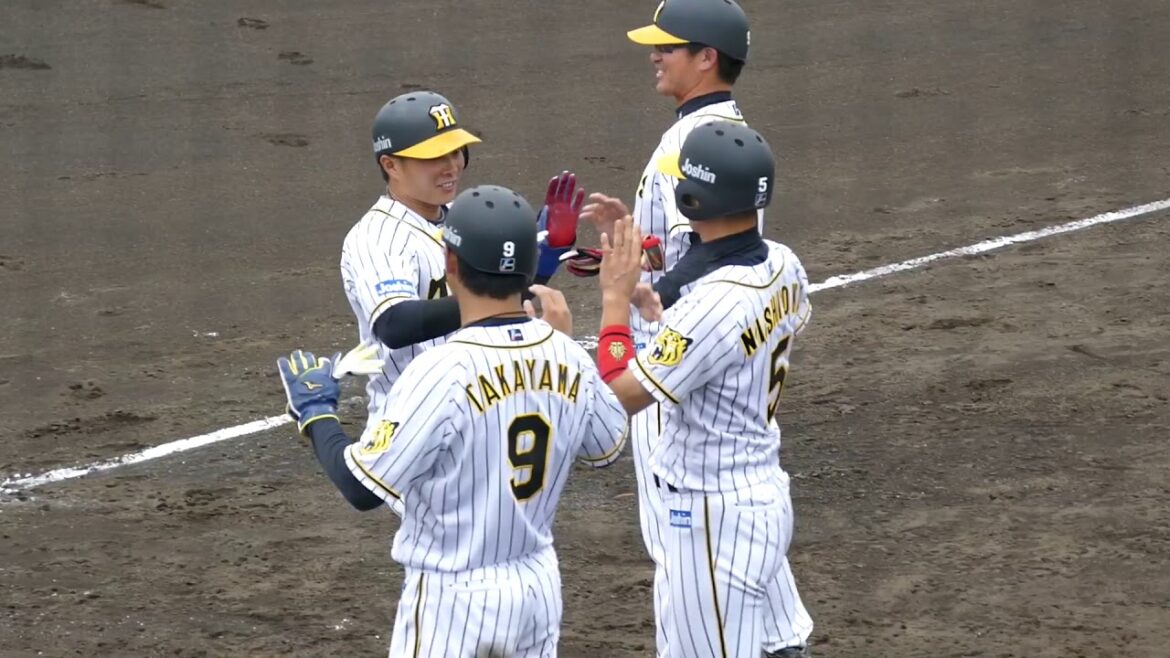 北條史也 ホームラン 20180529 阪神タイガース 二軍