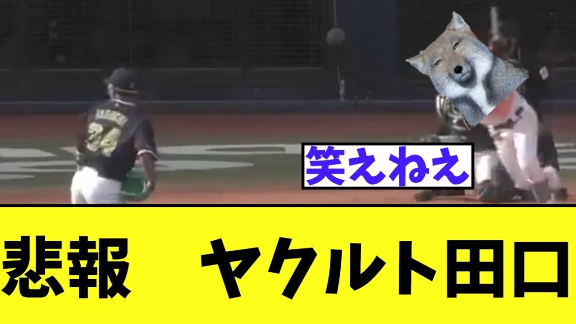 【ヤクルト終わる】ヤクルト田口麗斗 　本日の2軍戦にてオイシックス相手に。。