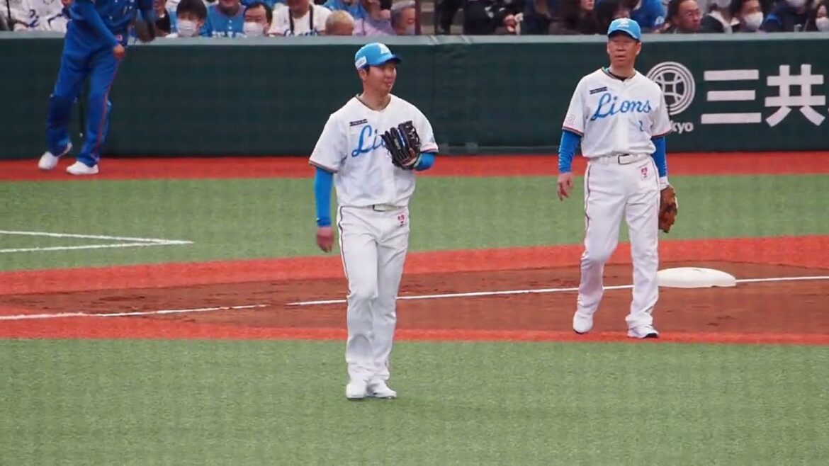 2024.03.16 西武ライオンズ Legend Game (ベルーナドーム) 十亀剣 投球シーン