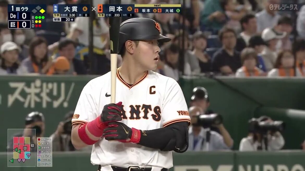 【オカサカマルチ】岡本/坂本 4・5番が揃ってマルチ安打!!