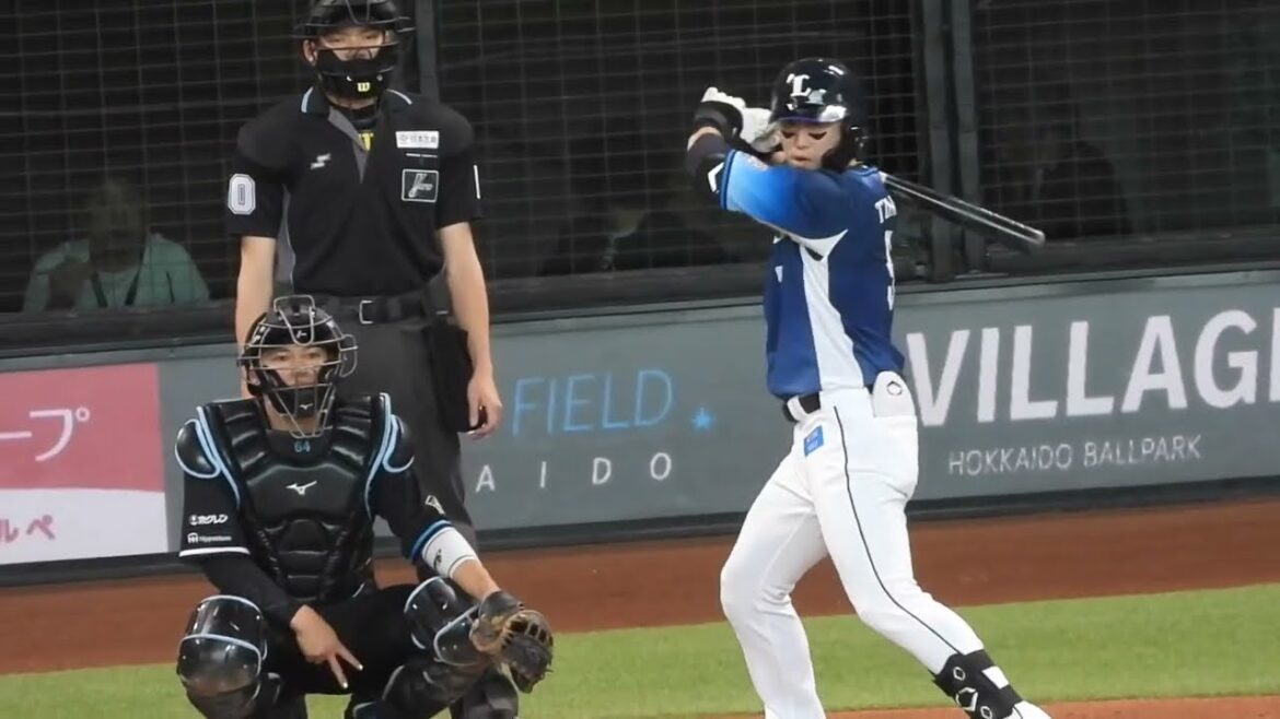 西武、態度悪めの外崎修太vsボロボロの上原健太　日本ハム対西武ライオンズ　エスコンフィールド北海道