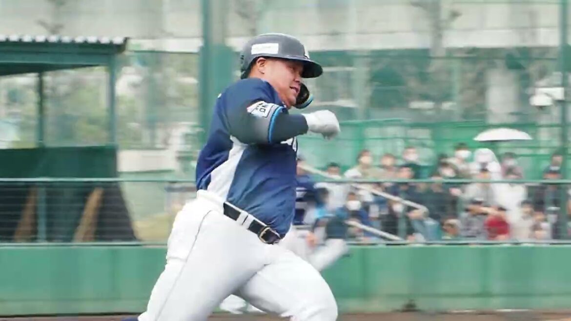 【ホームラン】2024.04.06 千葉ロッテ-埼玉西武(ロッテ浦和) 渡部健人 打席シーン