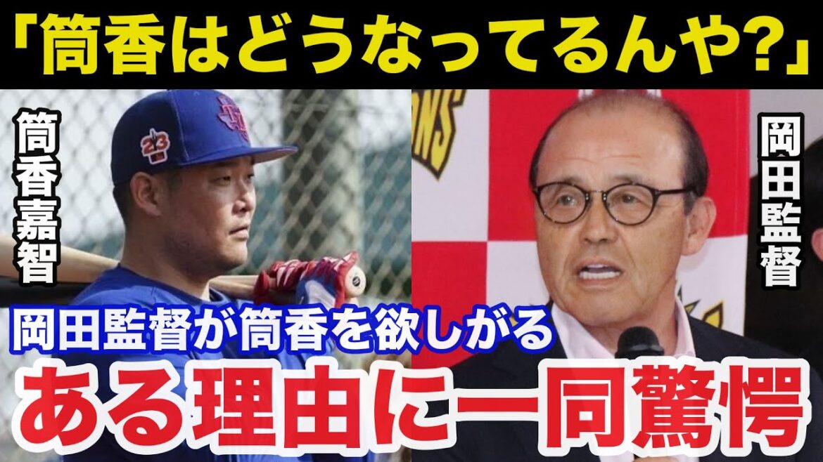 阪神.岡田監督「筒香はどうなってるんや？」阪神タイガース筒香嘉智獲得の可能性に一同驚愕【プロ野球】