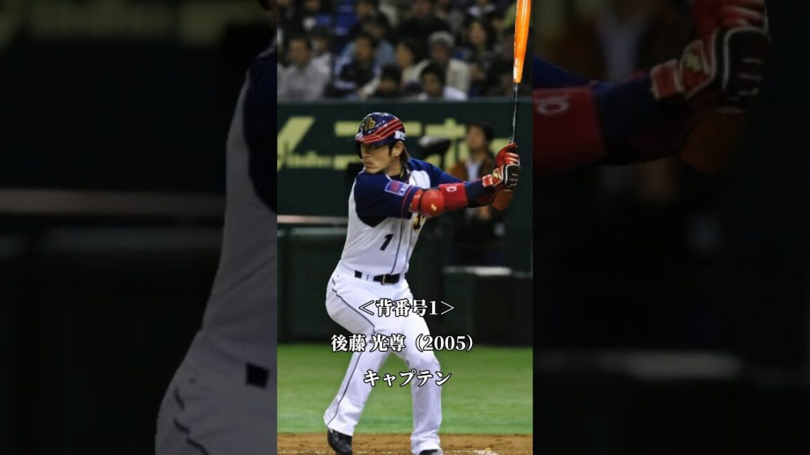 【スター揃い】歴代の背番号1・2・3【オリックスバファローズ】