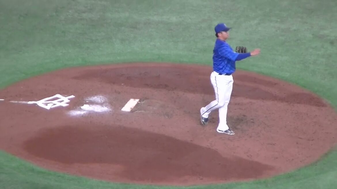 横浜 山﨑康晃の2024投球フォーム【 読売ジャイアンツ対 横浜DeNAベイスターズ2024年4月5日】