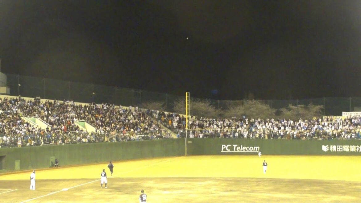 ロッテ 角中勝也 ナイスプレー　西武 vs ロッテ　2024年4月9日(火)