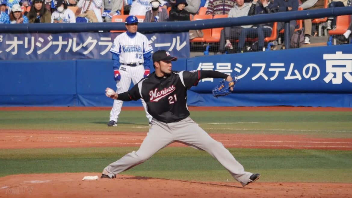 千葉ロッテマリーンズ 内竜也 投球フォーム（スローモーション）