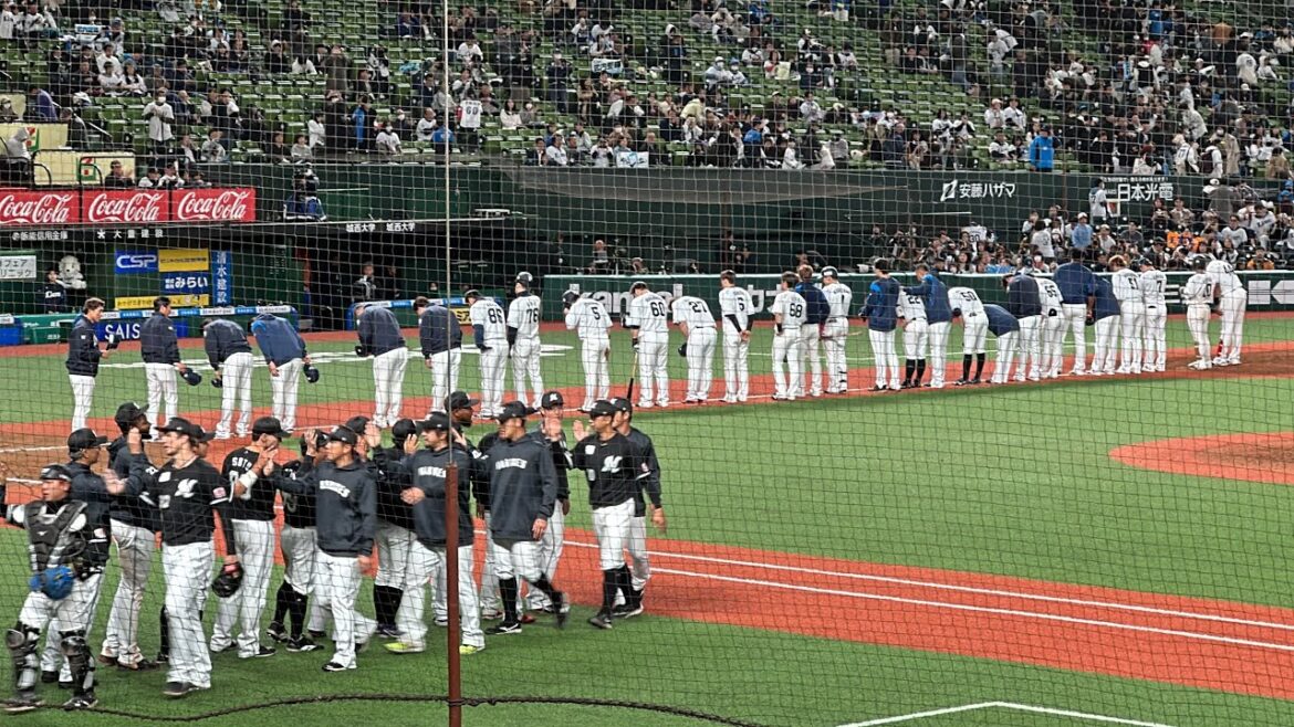 ライオンズ 敗北の瞬間…延長戦まで持ち込んだけど…【西武2-3ロッテ】2024/4/10