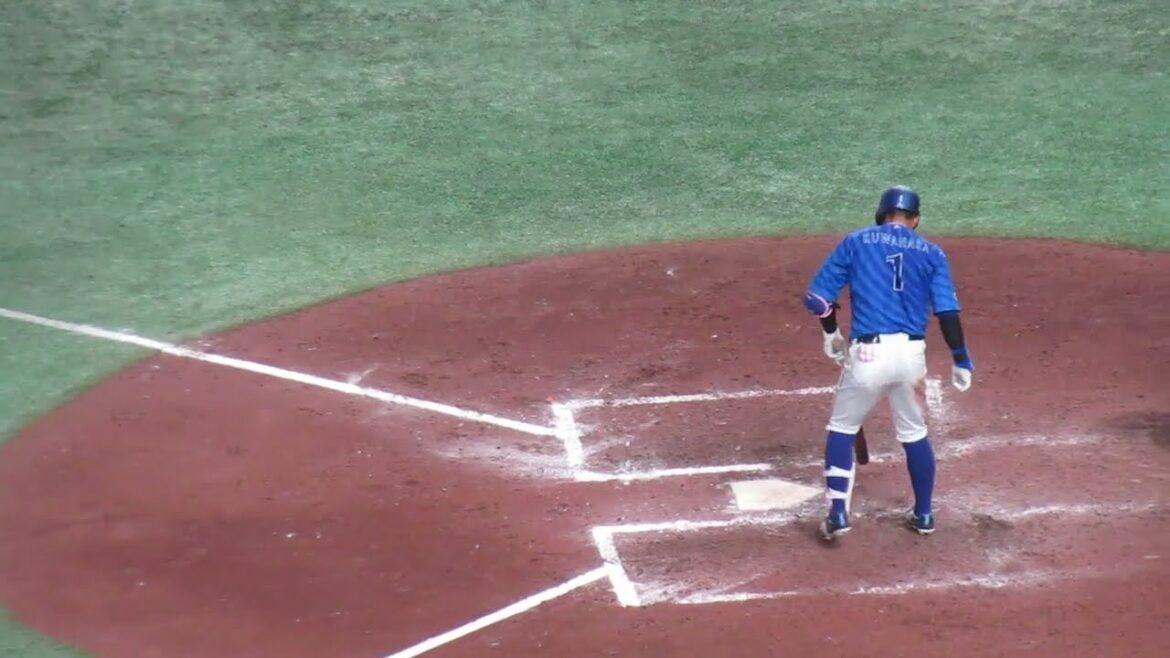 【ベイスターズ】桑原将志のバッティングフォーム2024年4月6日 読売ジャイアンツ対 横浜DeNAベイスターズ