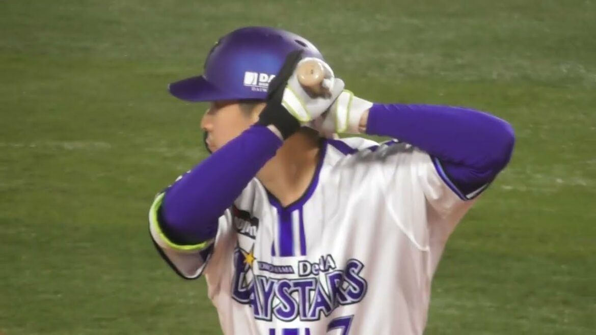 2024年4月9日 横浜DeNA ― 中日  佐野 恵太 選手の第1打席