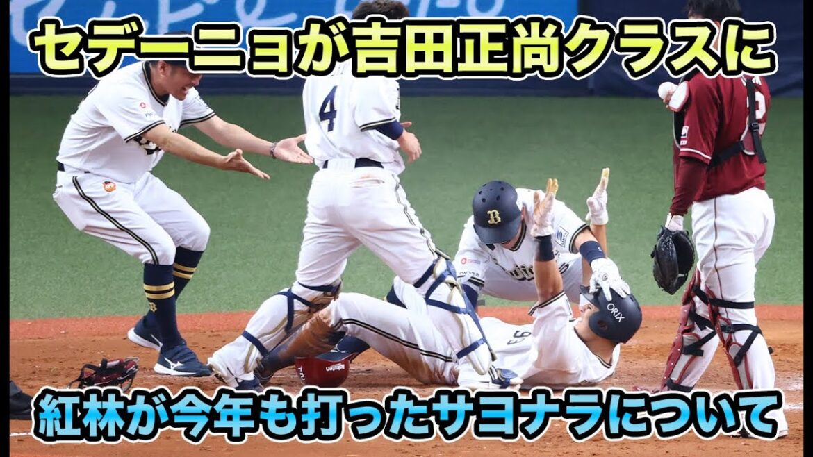 【セデーニョwithオリックス】紅林が今年もやってのけたサヨナラ打で5位楽天に間一髪の勝ち越し!! 吉田正尚クラスのセデーニョについて【オリックスバファローズ】