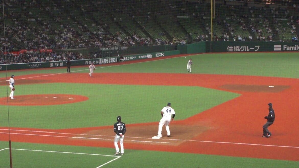 西武 源田壮亮 ナイスプレー　西武 vs ロッテ　2024年4月10日(水)